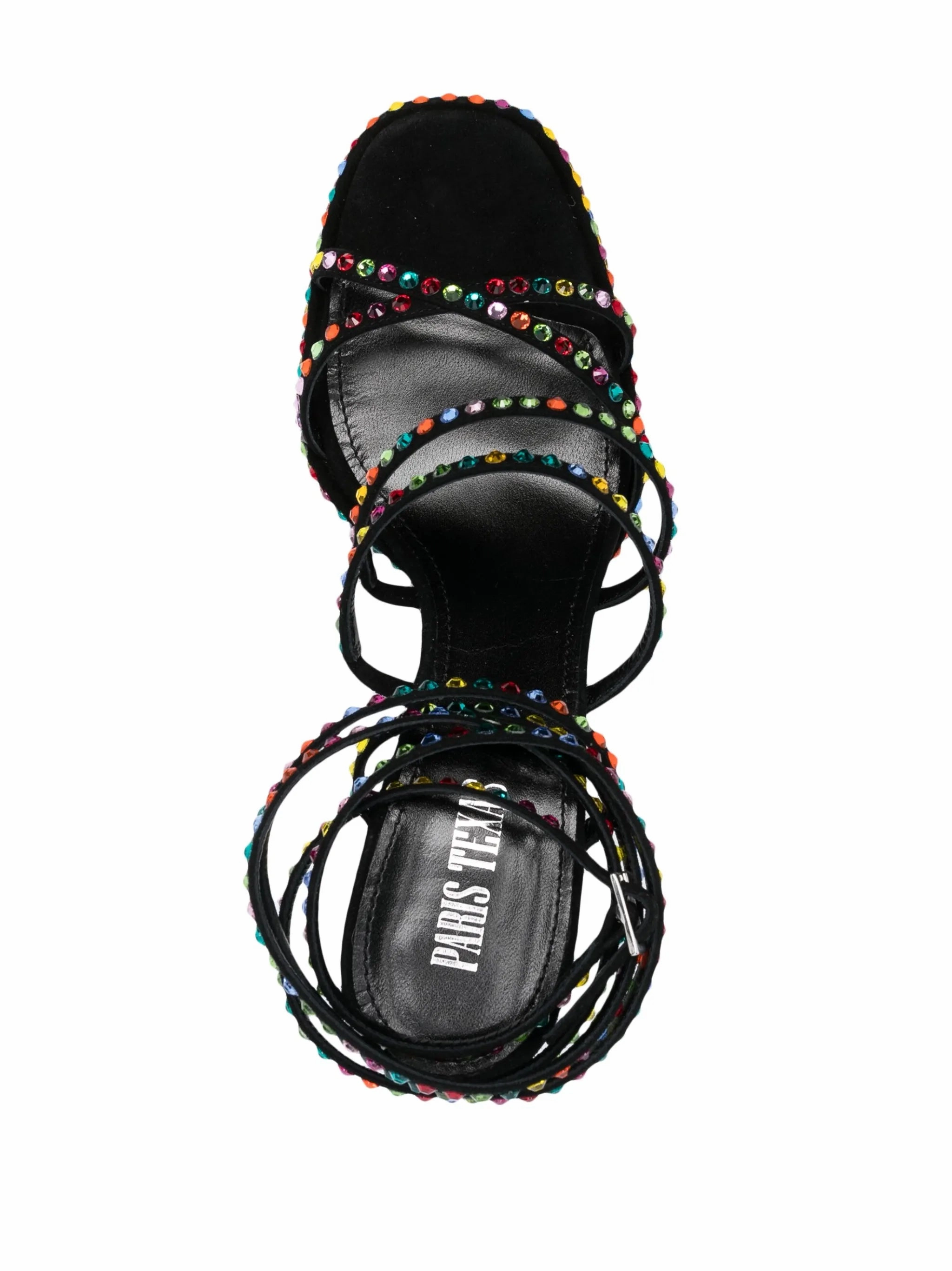 130mm crystal-embellished platform sandals Antigua Pictures