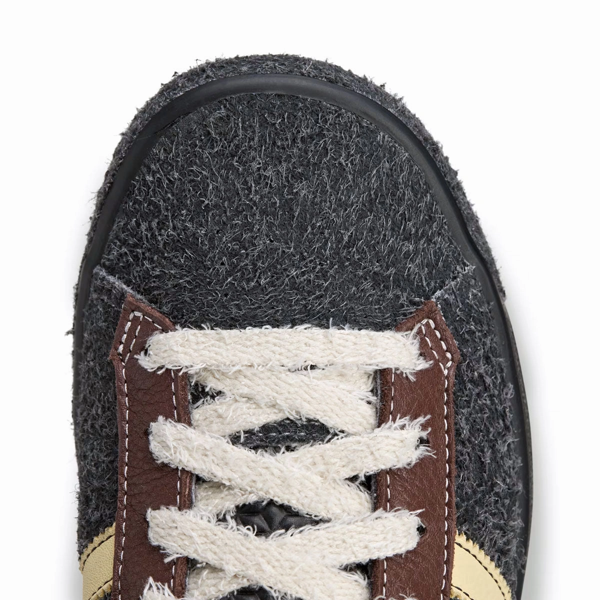   Brain Dead Forest Hills 'Core Black Pantone' Grey Suede Tennis Shoes