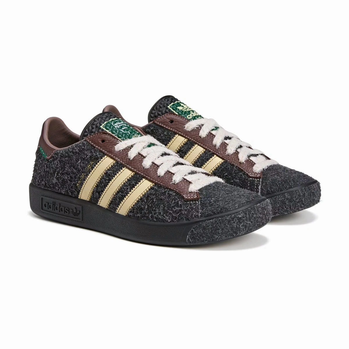 Tennis Shoe With Wide Toe Box   Brain Dead Forest Hills 'Core Black Pantone'