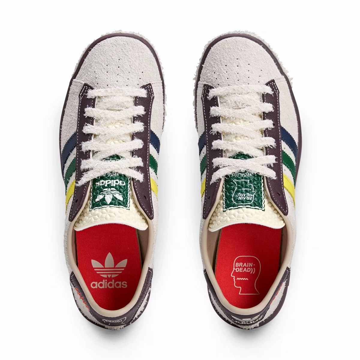   Brain Dead Forest Hills 'Cream White Pantone' Bc Tennis Shoes