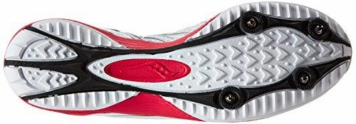 Cross Training Shoes For High Arches Kilkenny Xc5 Spike Cross Country Spike ShoeWhite/Black/Red13 M Us