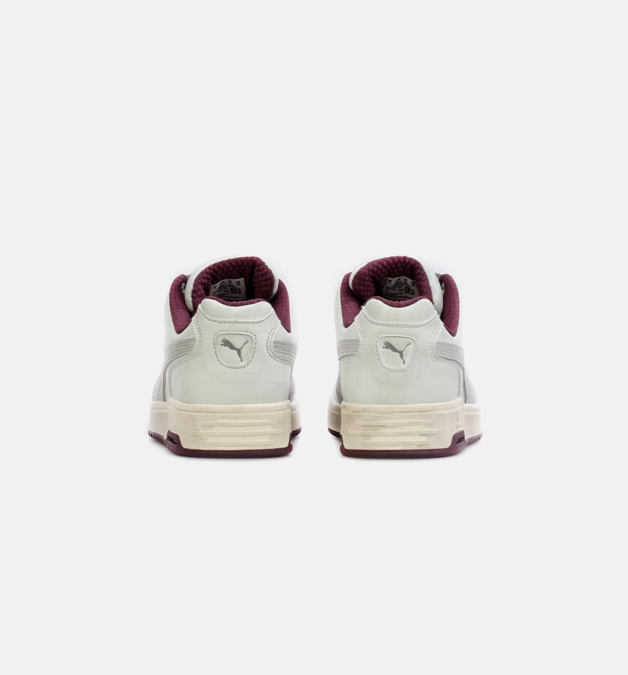 Slipstream Lo Wabi Sabi Mens Lifestyle Shoe - Grey/Maroon Basketball Shoes With Pump On Tongue