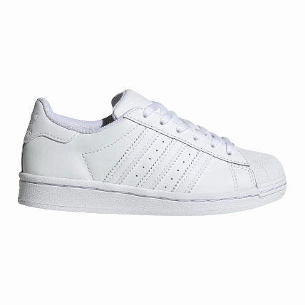Adidas Kid's Superstar Shoes - Cloud White Uno Basketball Shoes