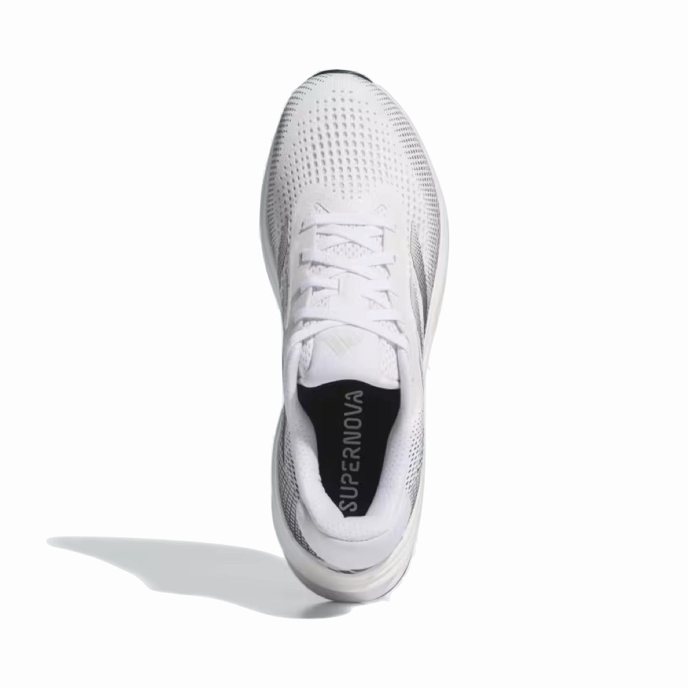 Adidas Box Hog Boxing Shoes Adidas Men's Supernova Rise Sneaker in Cloud White/Core Black/Zero Metalic
