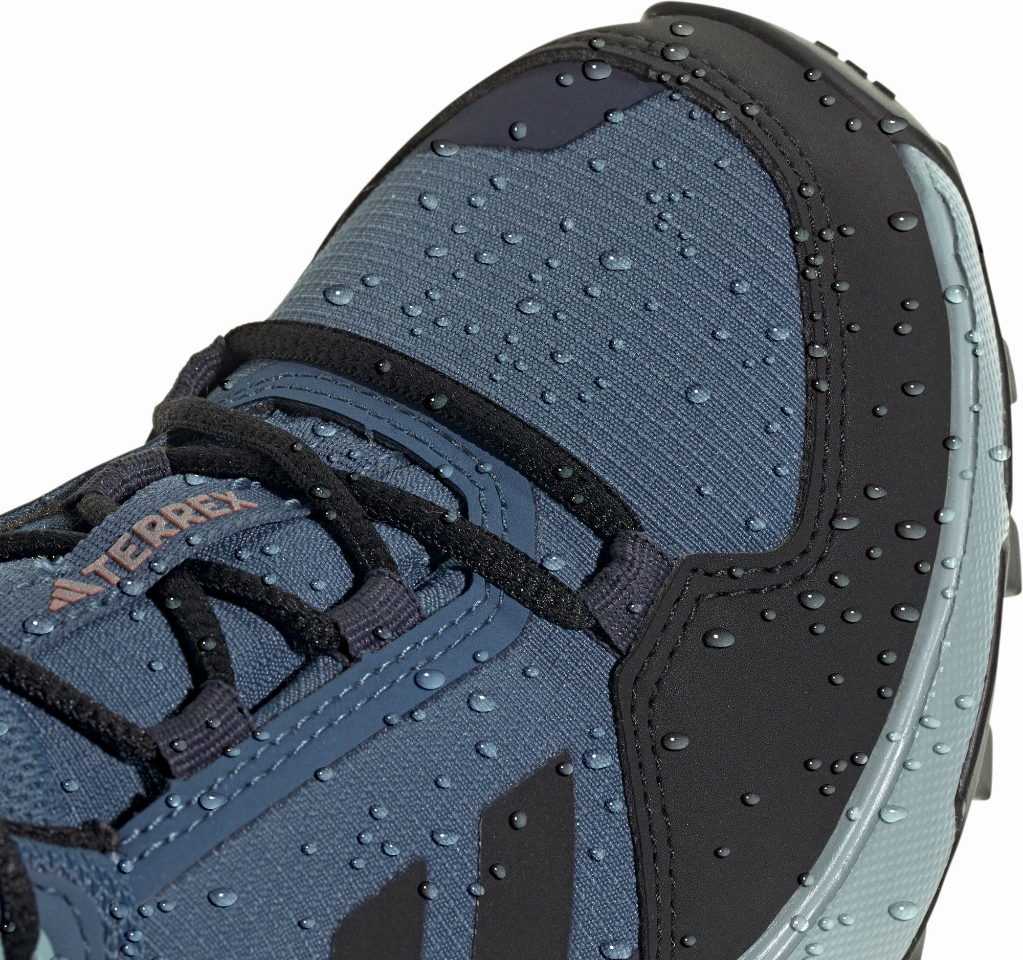 Japanese Climbing Shoe Brands adidas Terrex AX4R Mid RAIN.RDY Junior Walking Boots - Blue