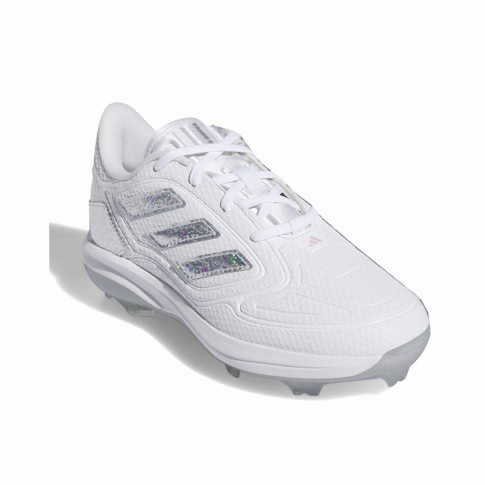 Adidas Leather Shoes Adizero Purehustle 3 TPU Softball Cleats (Little Kid-Big Kid)