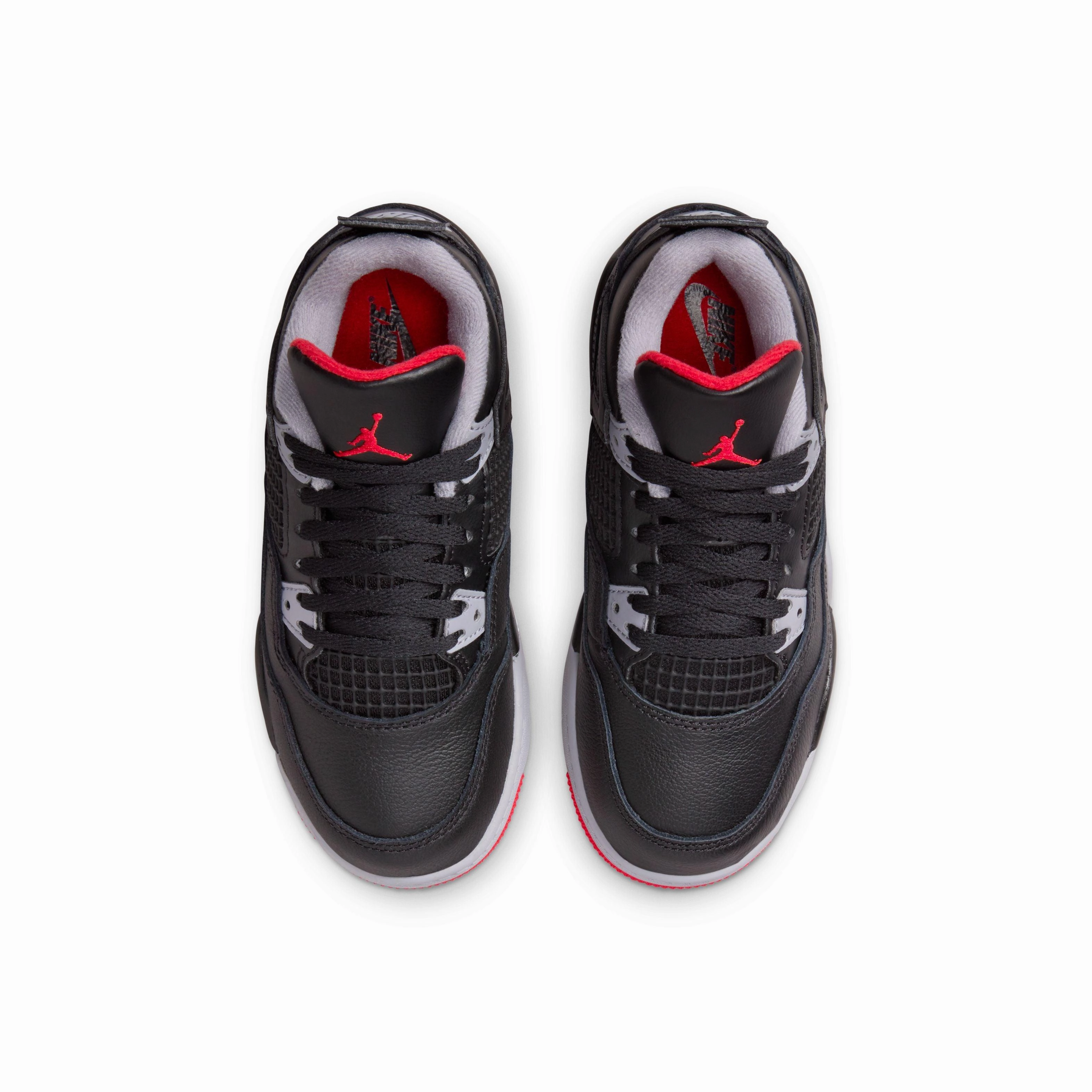 Pro Elevate Basketball Shoes Kids Air Jordan 4 Retro 'Bred Reimagined'