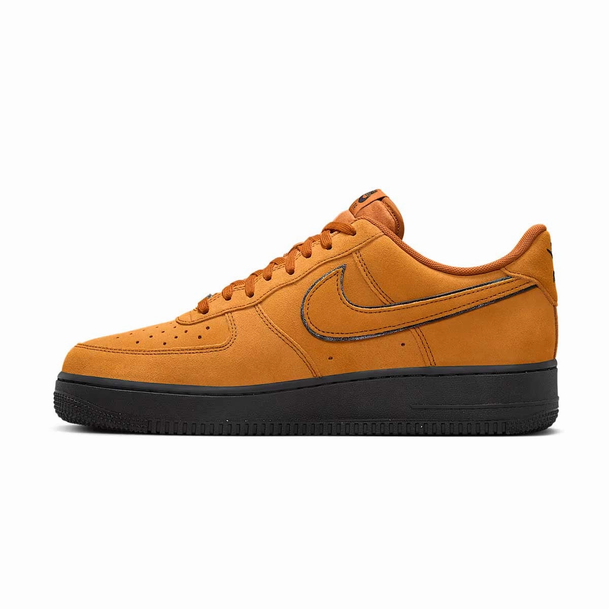 Top 90s Basketball Shoes Air Force 1 '07 LV8 'Dessert Ochre Black'