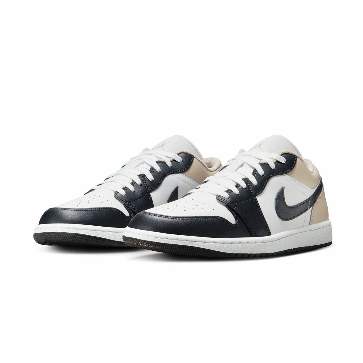 Pro Vision Basketball Shoes Air Jordan 1 Low 'Summit White Off Noir Rattan'