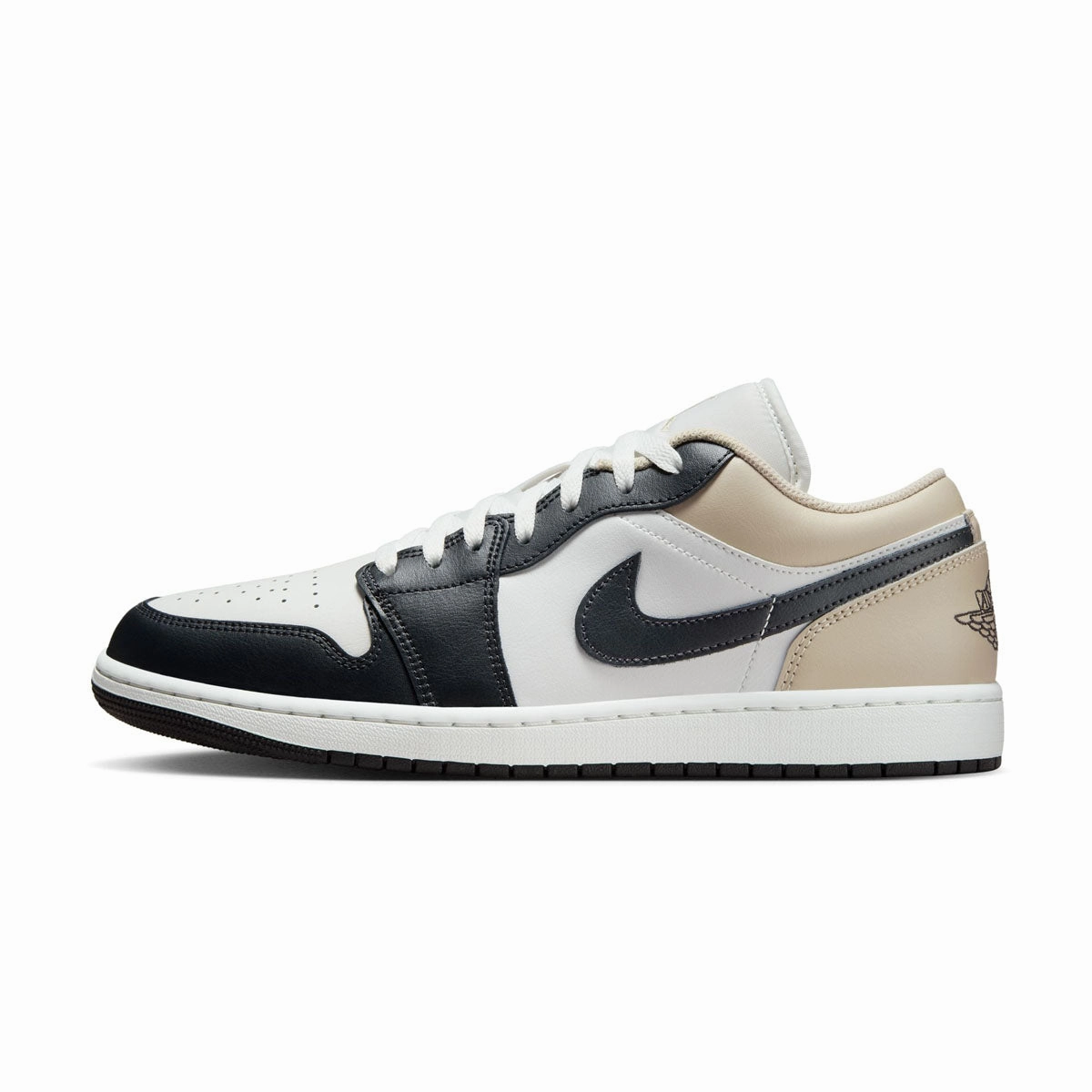 Ginobili Basketball Shoes Air Jordan 1 Low 'Summit White Off Noir Rattan'