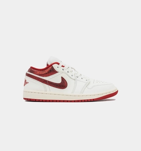 Basketball Shoes High Ankle Air Jordan 1 Low SE Womens Lifestyle Shoe - Sail/Varsity Red/Team Red