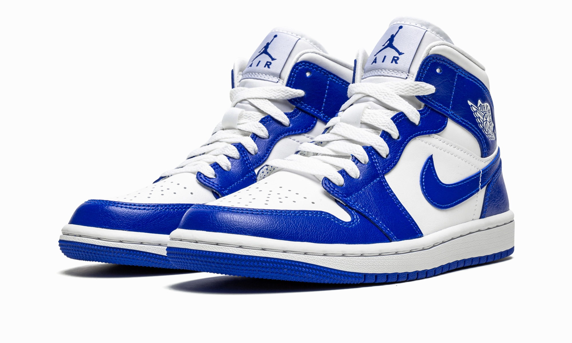2025 Best Basketball Shoes AIR JORDAN 1 MID WMNS "Kentucky Blue"