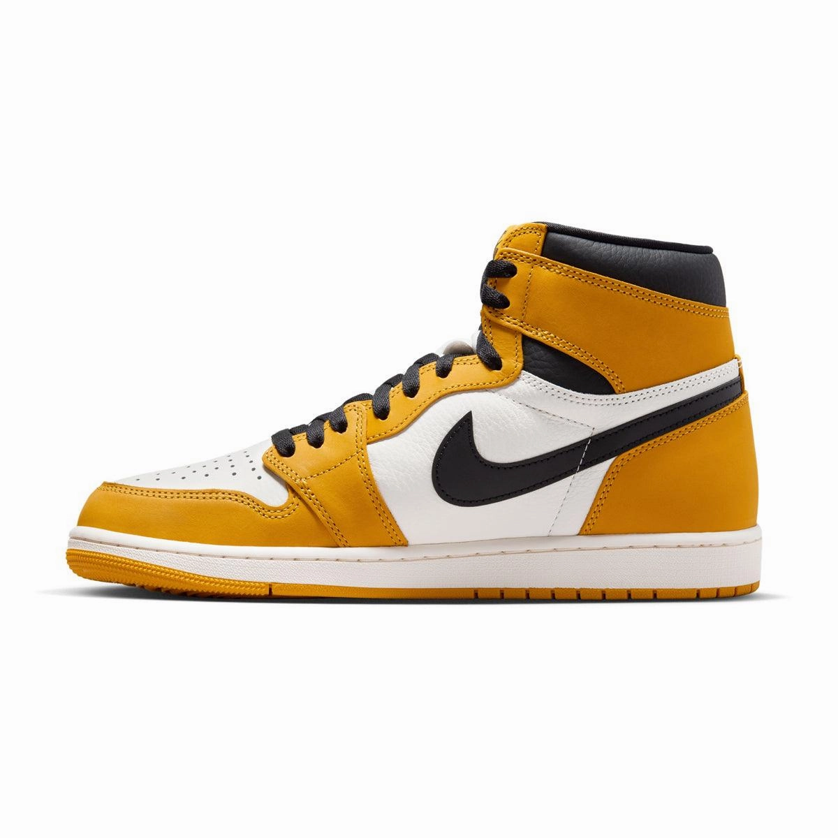 Air Jordan 1 Retro High OG 'Yellow Ochre' Basketball Shoes Grip