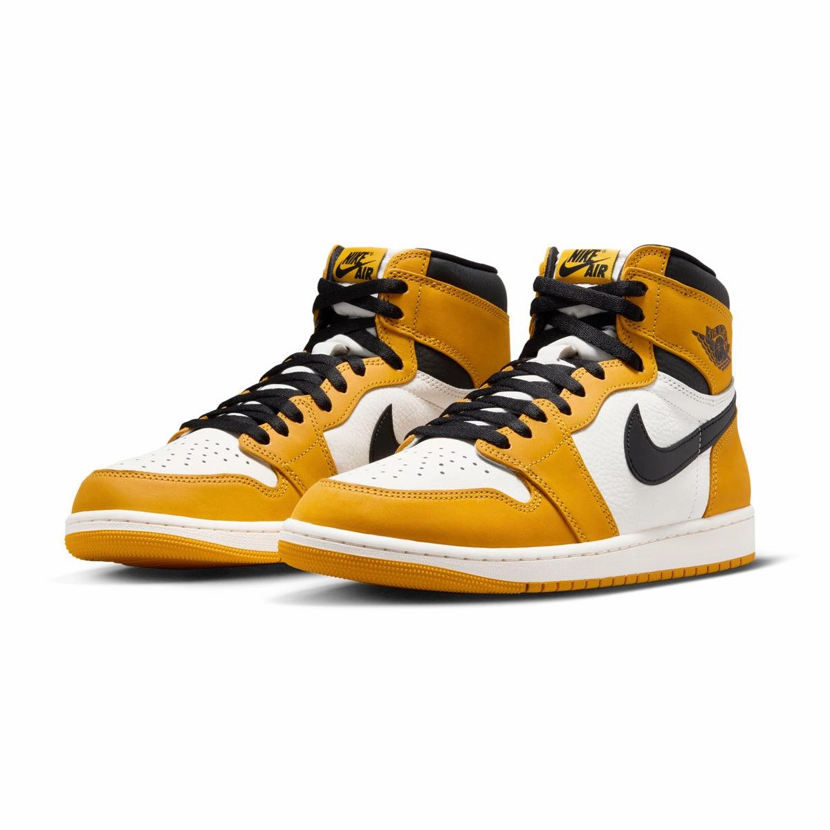 Best Basketball Shoes For Stability Air Jordan 1 Retro High OG 'Yellow Ochre'