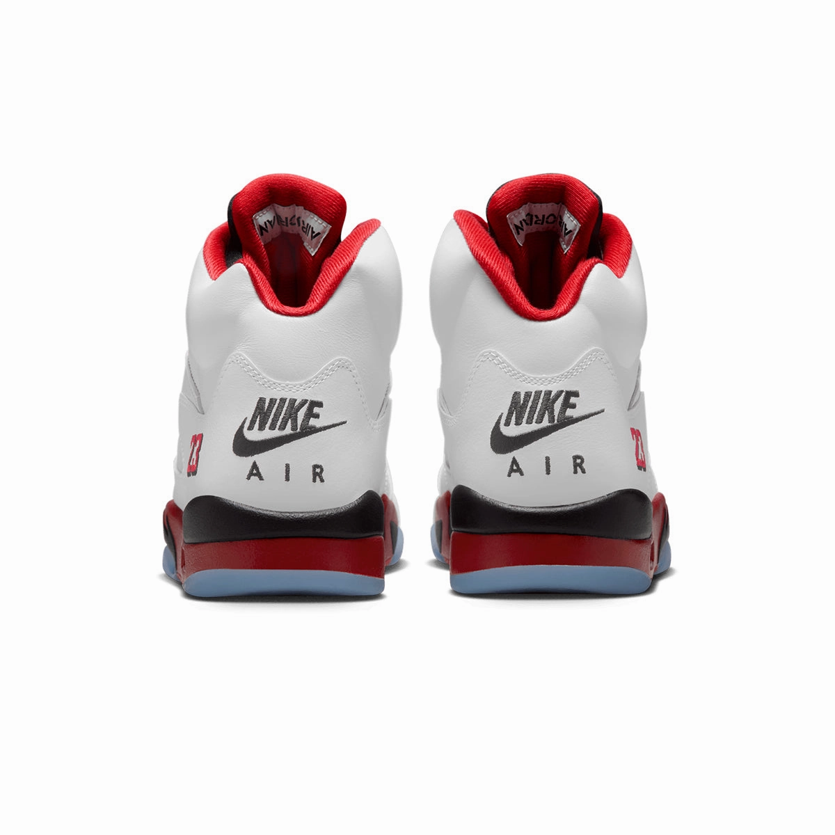 Essentials Basketball Shoes Air Jordan 5 Retro OG 'Fire Red Black Tongue'