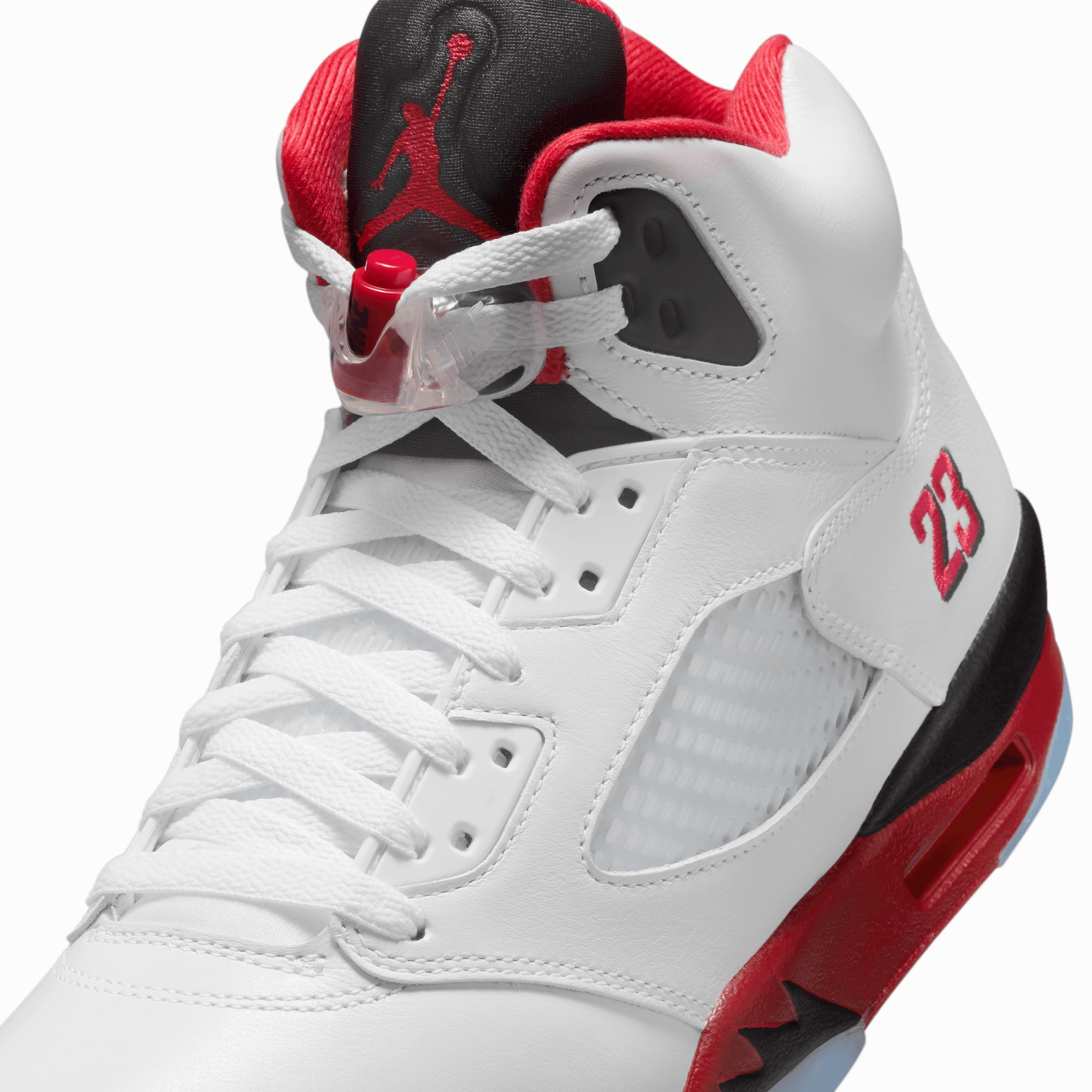 Air Jordan 5 Retro OG 'Fire Red Black Tongue' Bacca Bucci Basketball Shoes