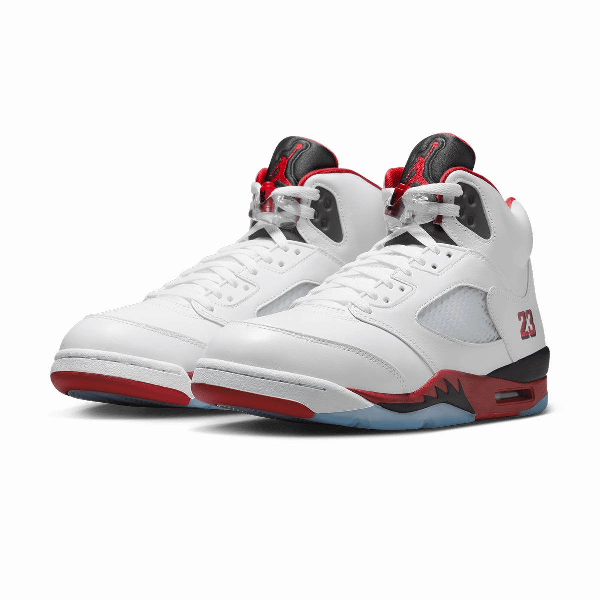 New Basketball Shoes 2018 Air Jordan 5 Retro OG 'Fire Red Black Tongue'