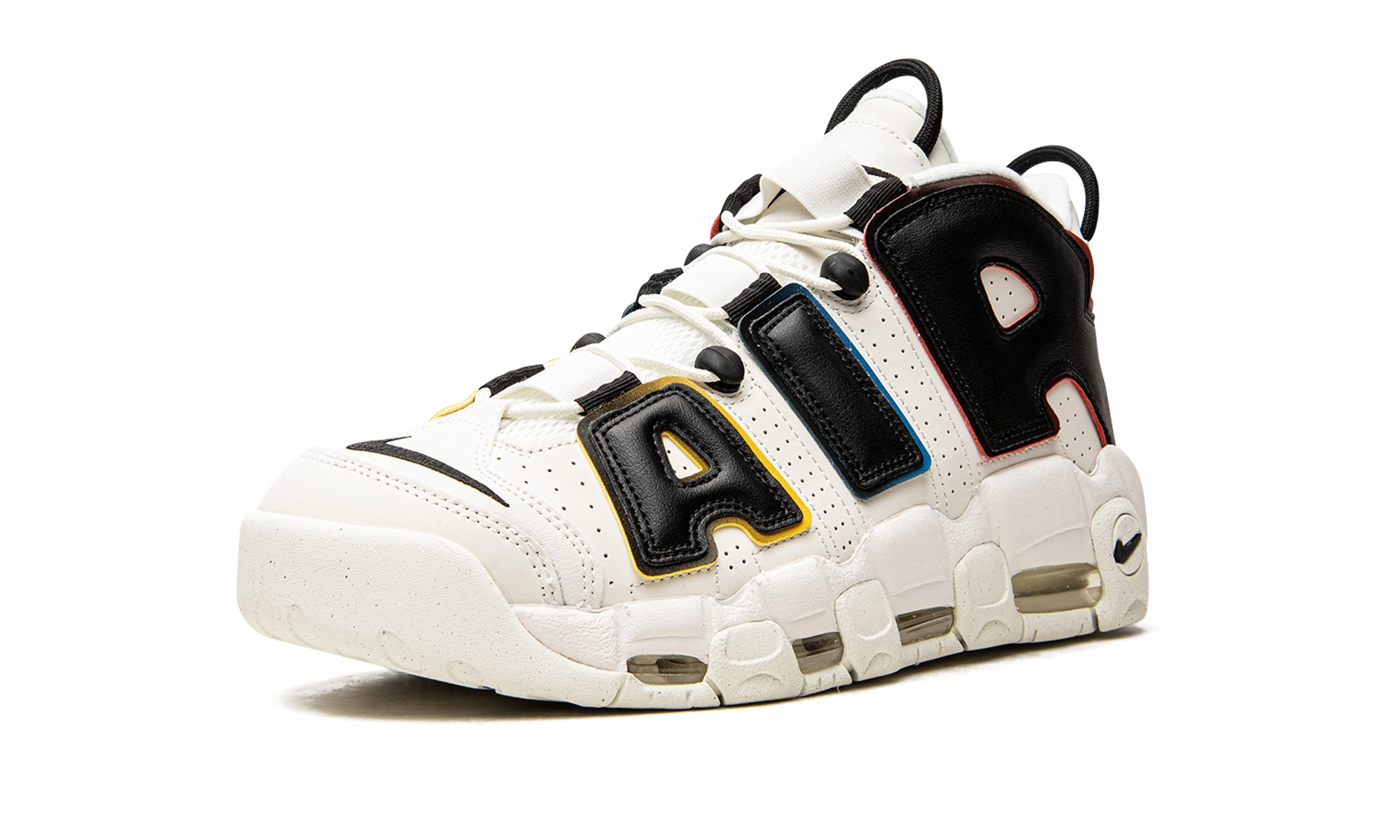Air More Uptempo "Primary Colors" Exclusive Basketball Shoes