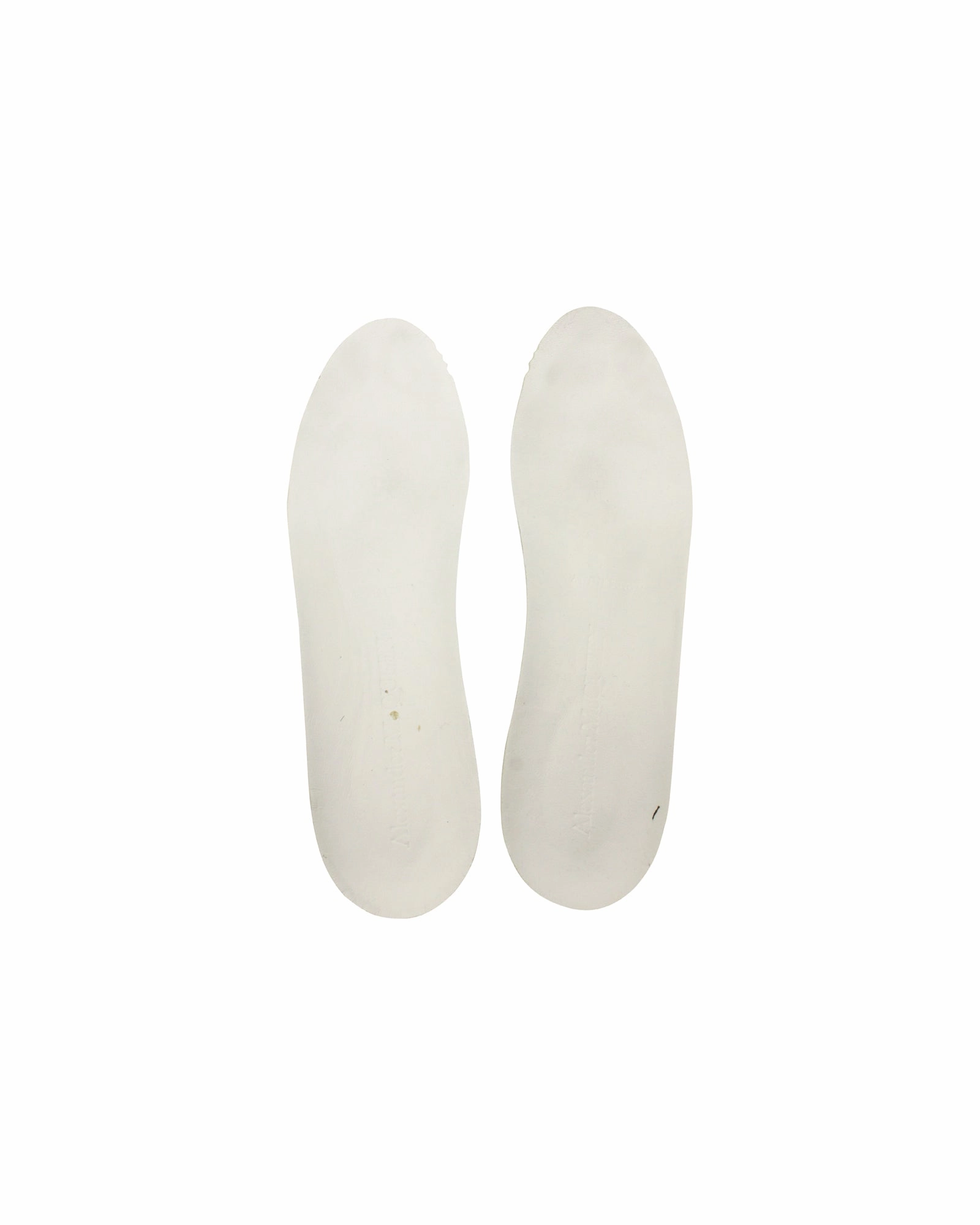 Alexander McQueen Oversized Sneakers in White Calfskin Leather Sneakers Good For Plantar Fasciitis