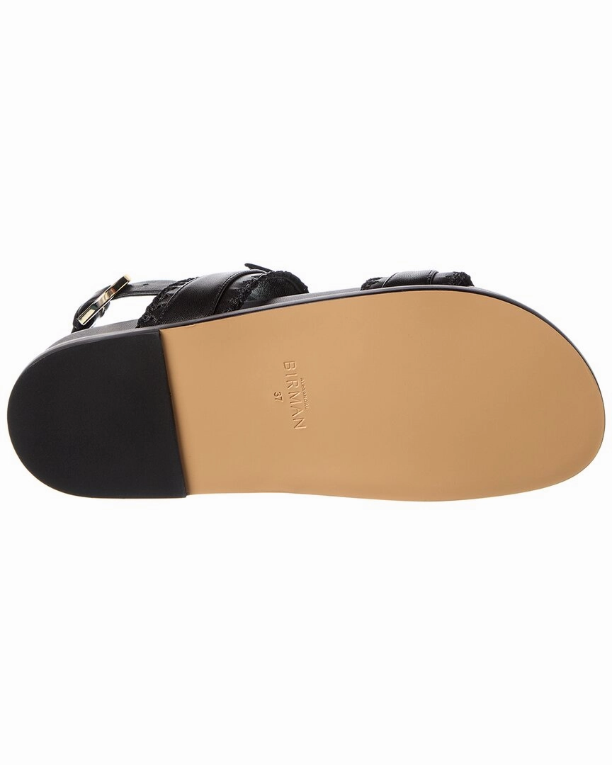 Sandals Halcyon Beach Hotel St Lucia Alexandre Birman Regina Sport Leather Sandal