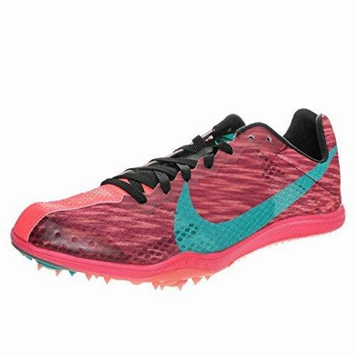 Dropset Trainer Shoes Zoom W Waffle Track Distance Cross Country Spikes Size 9.5 Pink Blue