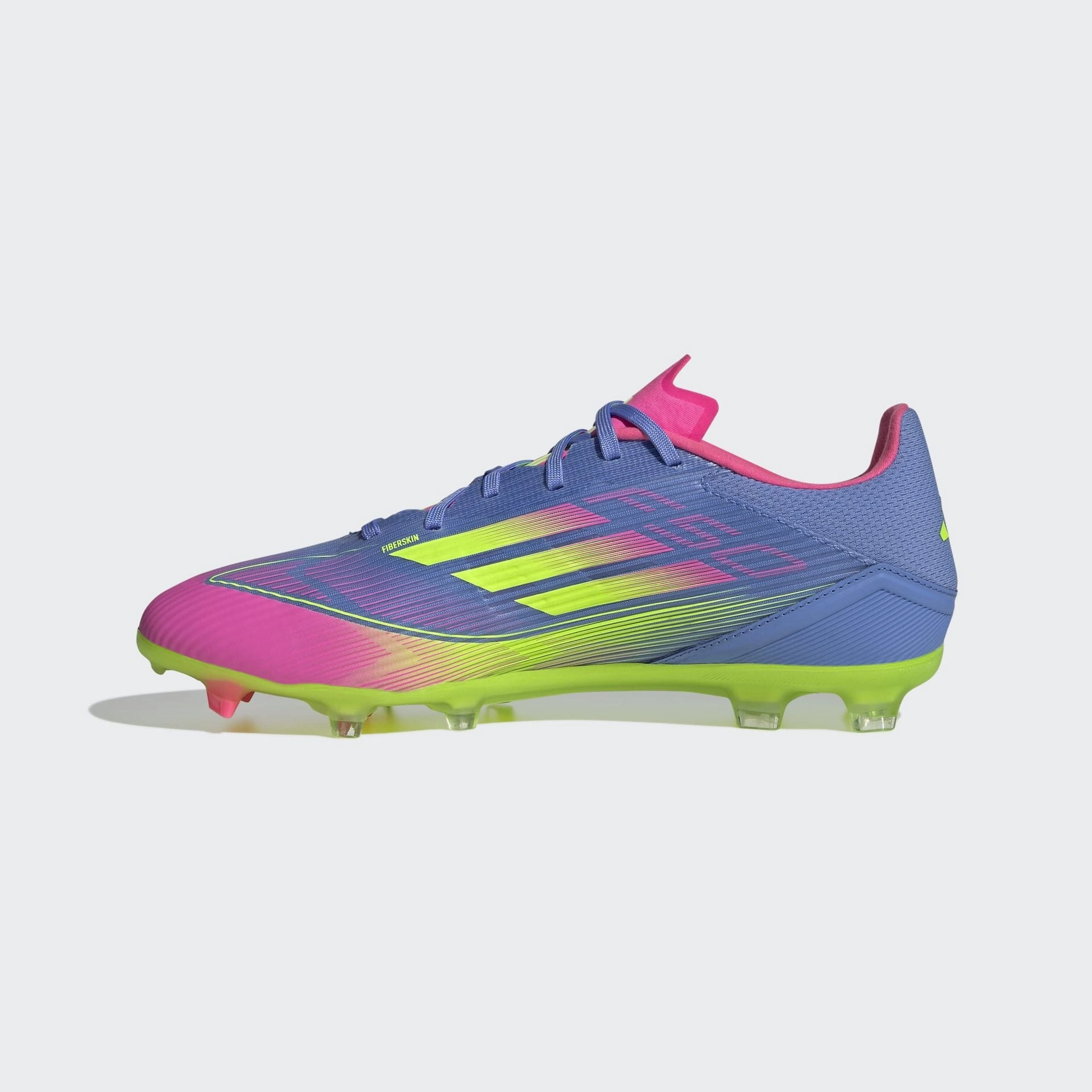 Anthony Edwards Shoes Adidas F50 LEAGUE FIRM/MULTI-GROUND BOOTS - Blue Fusion / Lucid Lemon / Lucid Pink