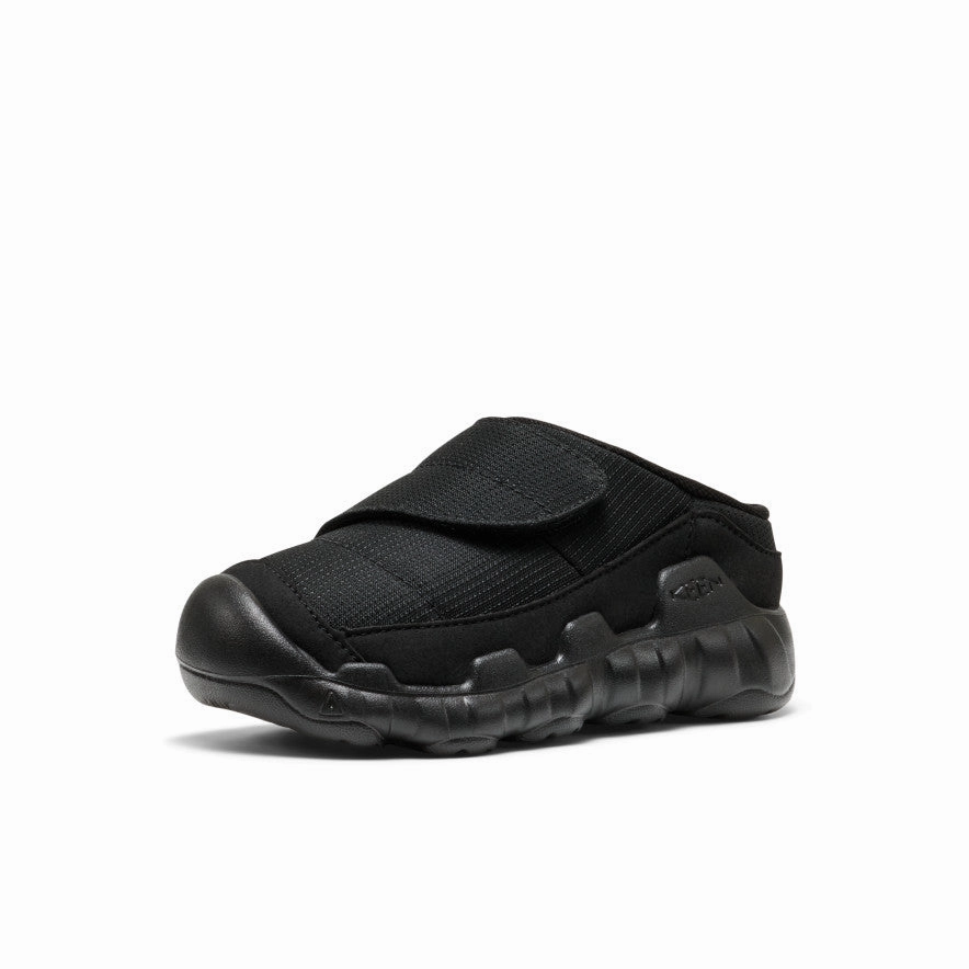 Little Kids' Hypowser Wrap Shoe  |  Black/Black Cute Hiking Shoes Waterproof