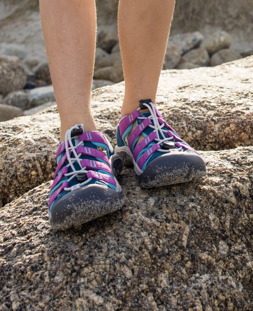 Big Kids' Newport Boundless Sandal  |  Legion Blue/Willowherb Army Shoes