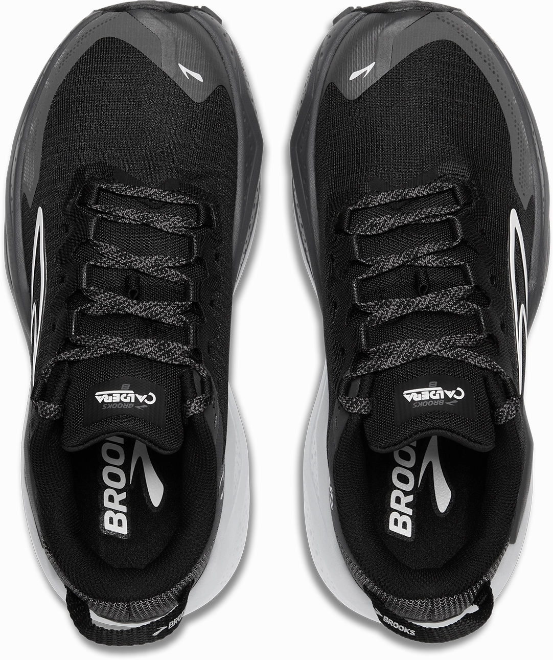 Smelly Running Shoes Men's Caldera 8 (052 - Black/Blackened Pearl/White)