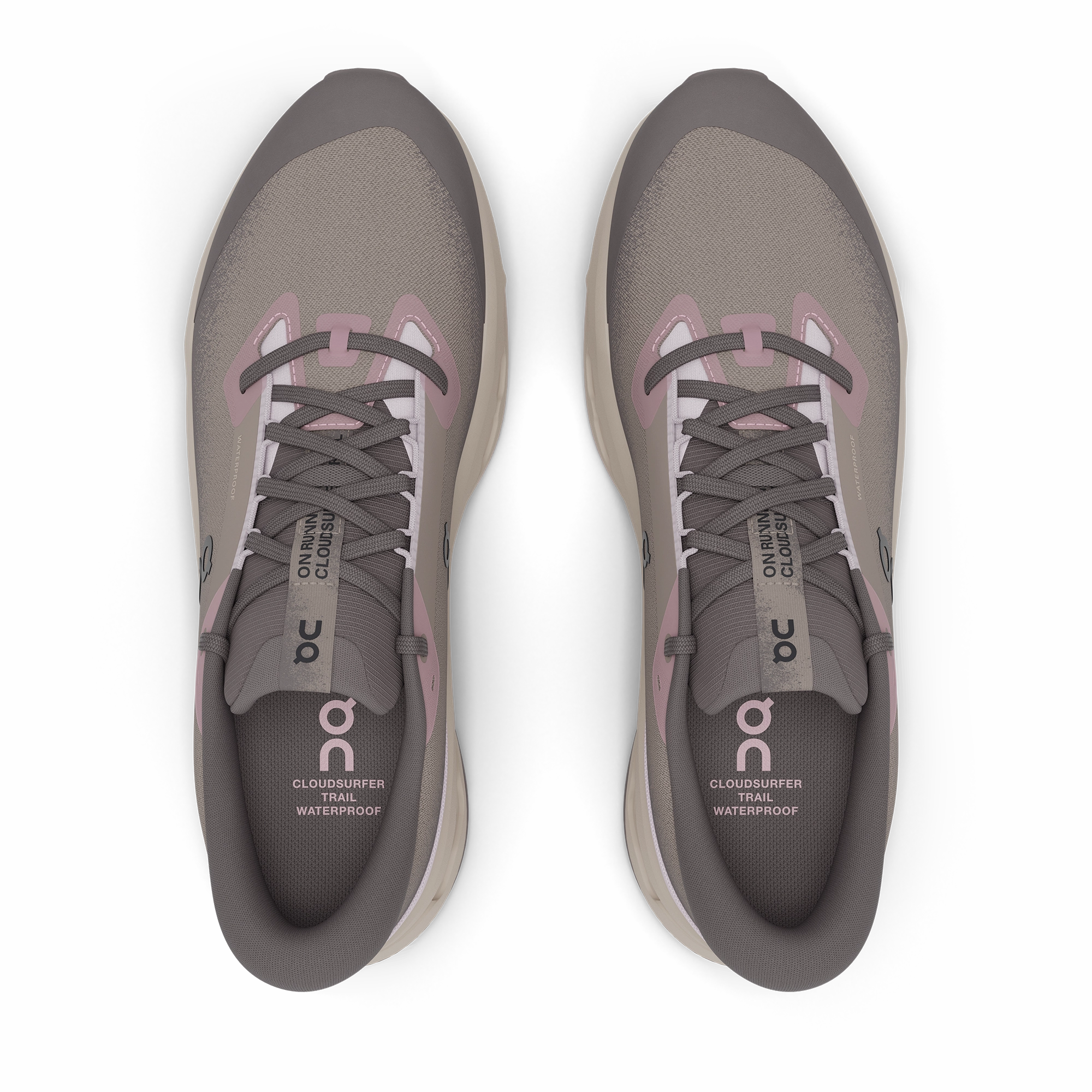 On Running | Cloudsurfer Trail 2 WP | Women's | Cinder/Desert Running Shoes With Goretex