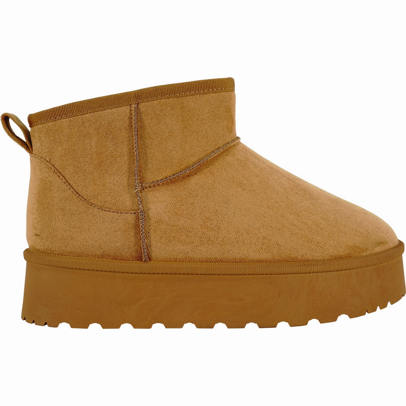 KOZI Women Boot Maggie-2 Ankle Snow Boot Tan Steel Horse Snow Boots