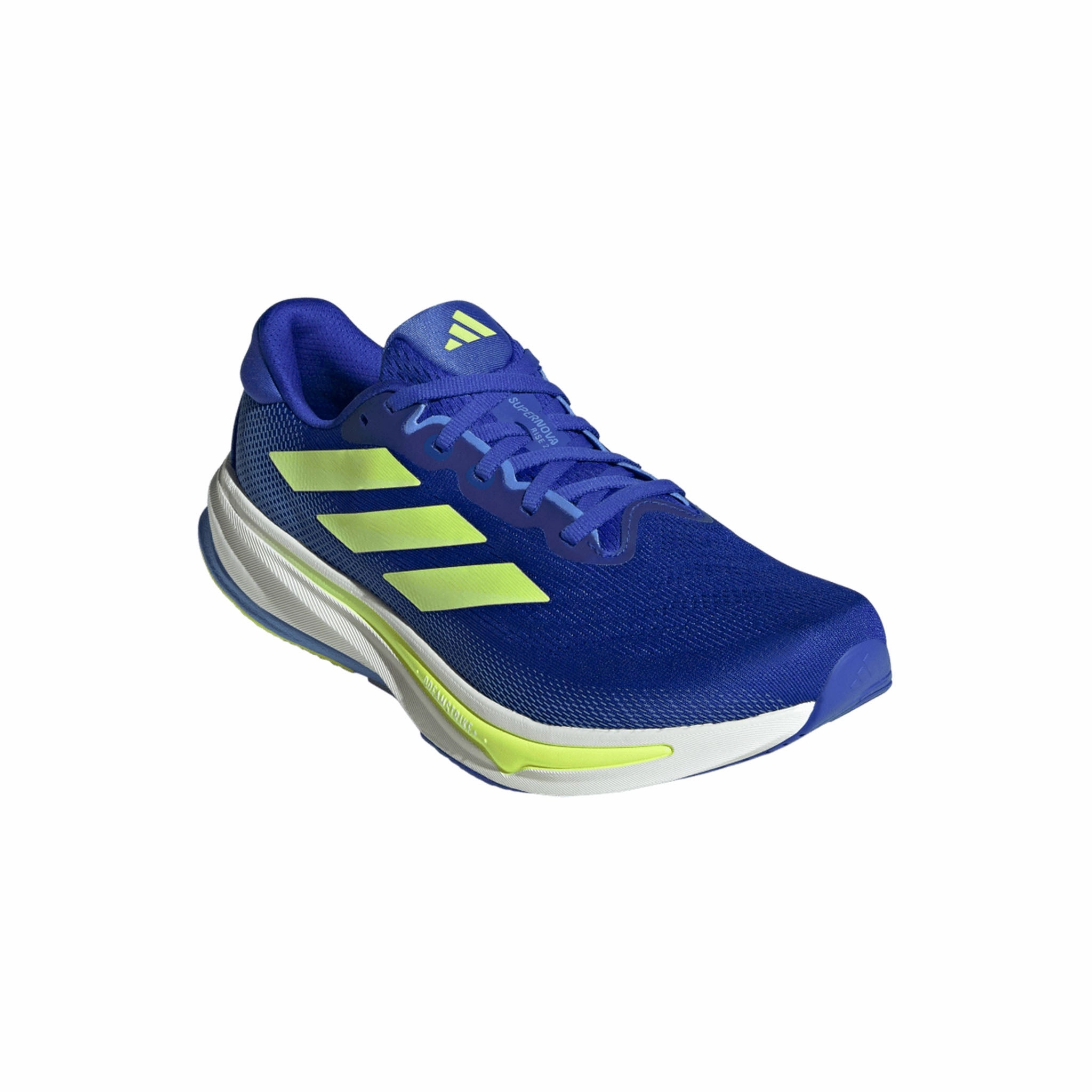 Adidas Summervent Golf Shoes adidas | Men's Supernova Rise 2 Running Shoes - Lucid Blue/Hi-Red Yellow/Blue Fusion