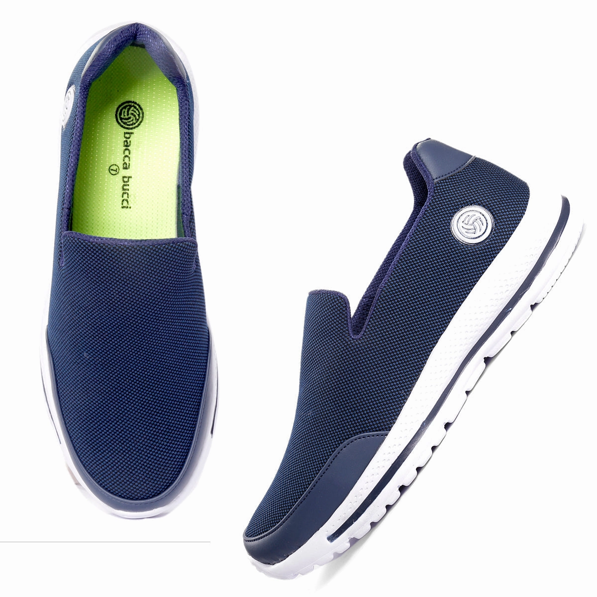 Bacca Bucci Men's Comfortable Lightweight Walking Shoes Best Slip On Walking