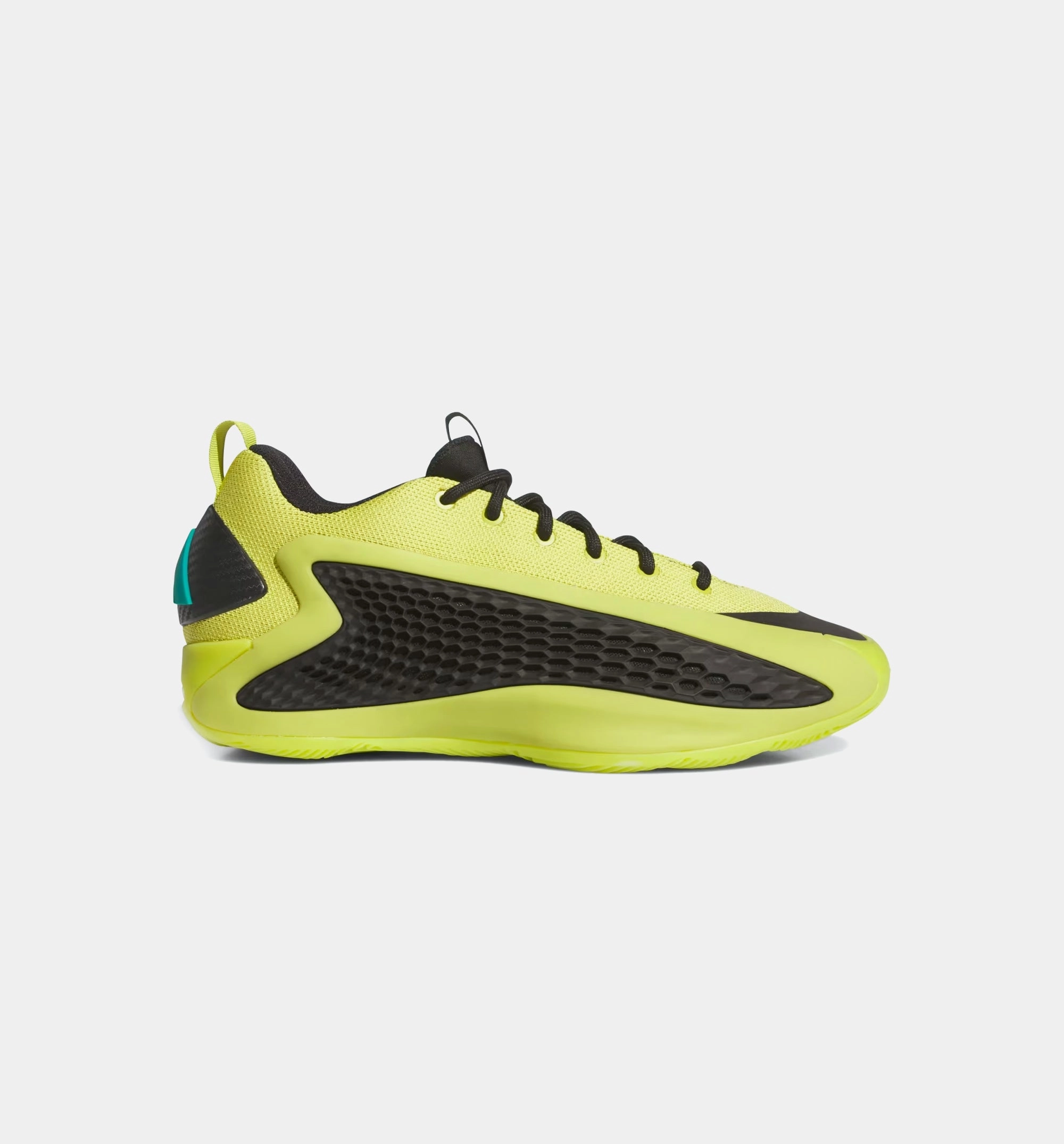 Jayson Tatum Basketball Shoes Anthony Edwards 1 Low Mens Basketball Shoe - Preloved Lime/Core Black/Pure Teal