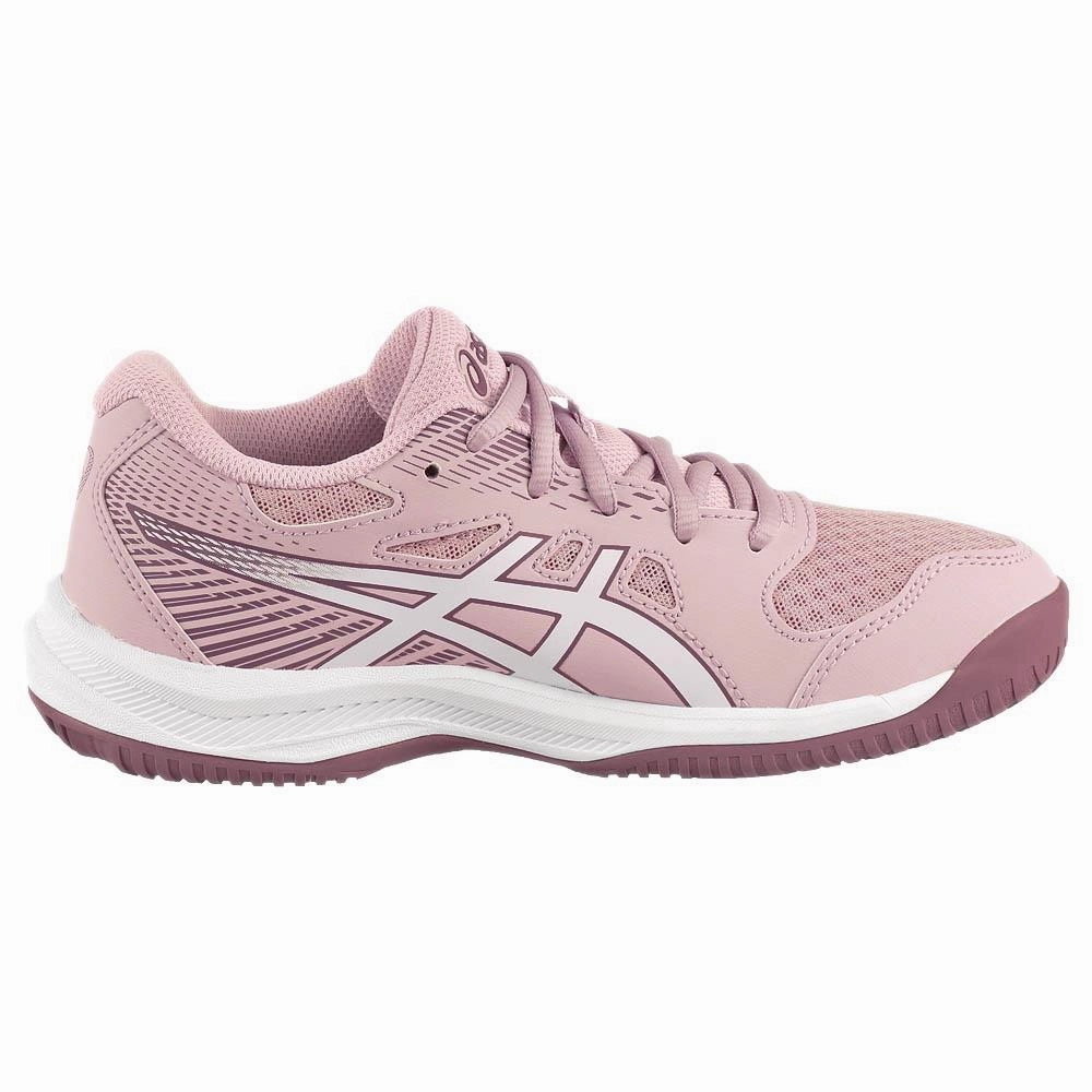 Asics Junior Upcourt 6 GS - Watershed Rose/White Latest Badminton Shoes