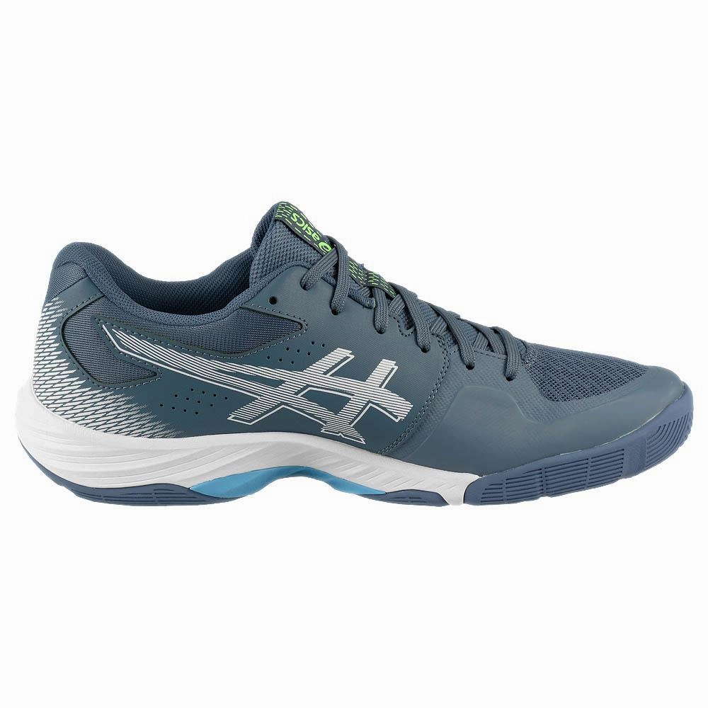 Asics Men's Blade FF - Denim Blue/Lime Burst Sega Badminton Shoes