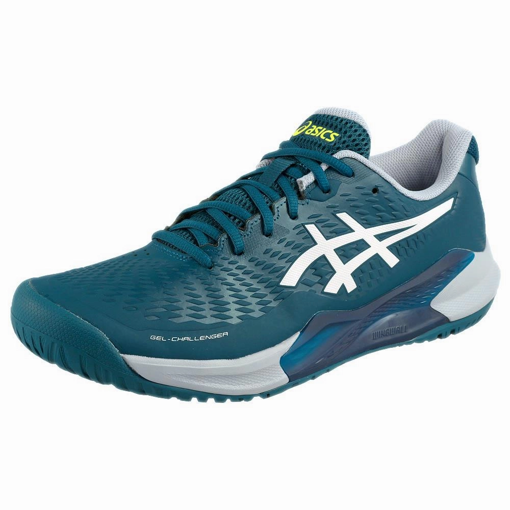 Tennis Shoes With Rhinestones Asics Men's Gel-Challenger 14 - Mako Blue/White