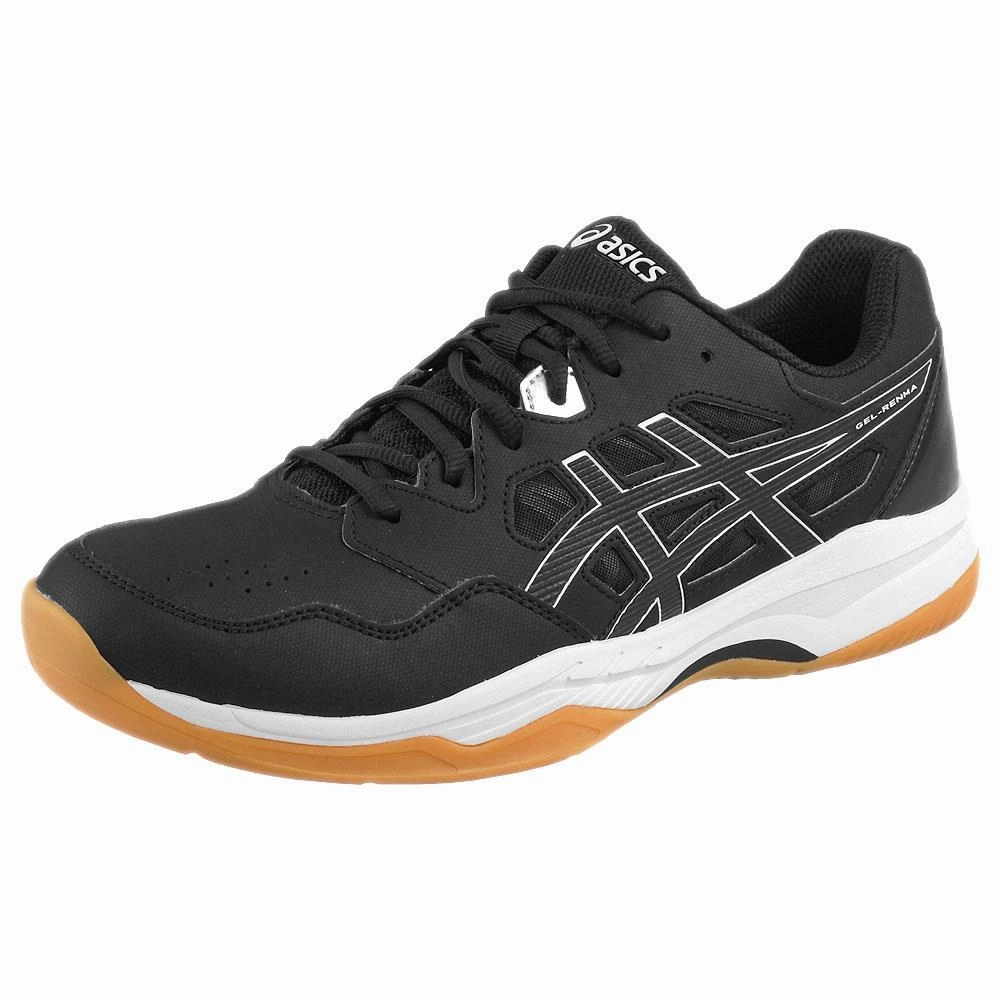 Asics Men's Gel-Renma - Black/White The Best Badminton Shoes