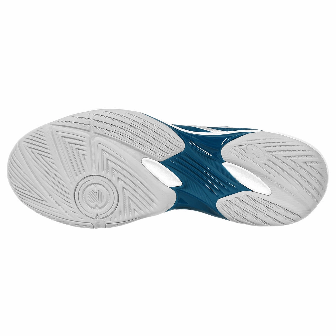 Sport Chek Badminton Shoes Asics Men's Gel-Rocket 12 - 2E Width - Mako Blue/Piedmont Grey