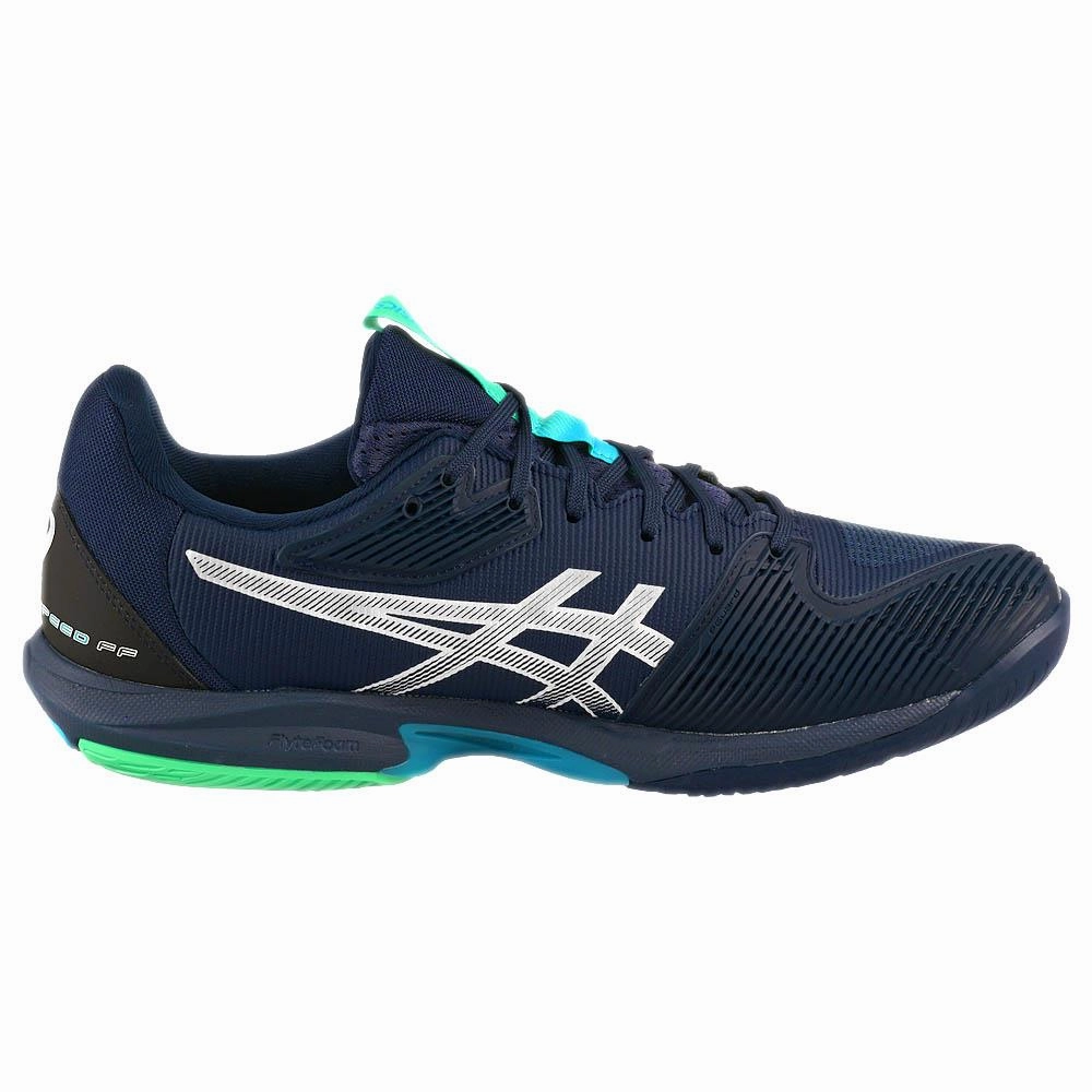 Asics Men's Solution Speed FF 3 - Blue Expanse/White Nb Tennis Shoes