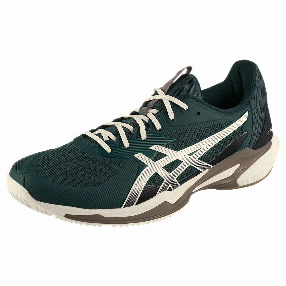 Skinny Jeans With Tennis Shoes Asics Men's Solution Speed FF 3 - Saxon Green/Birch