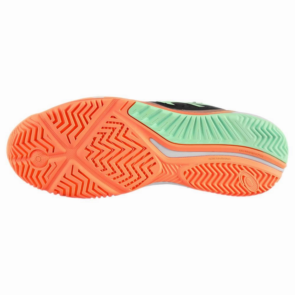 Asics Women's Gel-Resolution 9 - Padel - Black/Mint Tint Tennis Shoe Vs Running Shoe