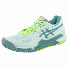 Asics Tennis Shoes Sale Asics Women's Gel-Resolution 9 - Soothing Sea/Gris Blue