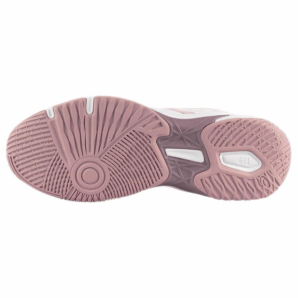 Best Lightweight Badminton Shoes Asics Women's Gel-Rocket 11 - White/Watershed Rose