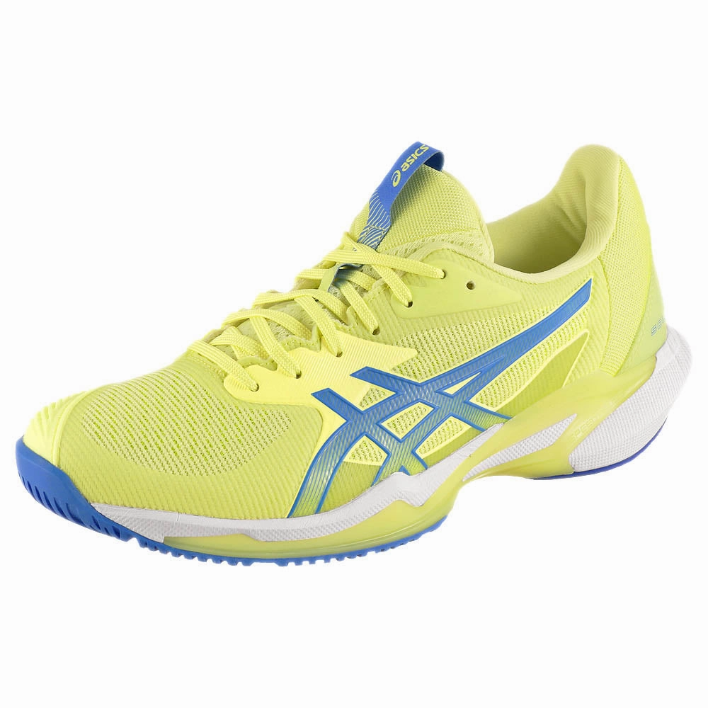 Women's Prince Tennis Shoes Asics Women's Solution Speed FF 3 - Huddle Yellow/Blue Coast