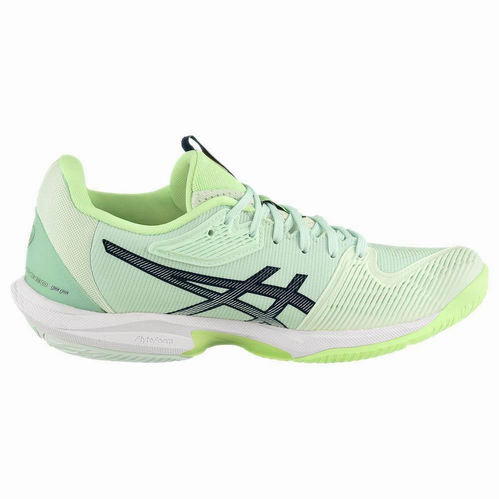 Best Brand Of Tennis Shoes Asics Women's Solution Speed FF 3 - Pale Mint/Blue Expanse