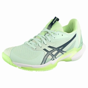 Asics Women's Solution Speed FF 3 - Pale Mint/Blue Expanse In Tennis Shoes
