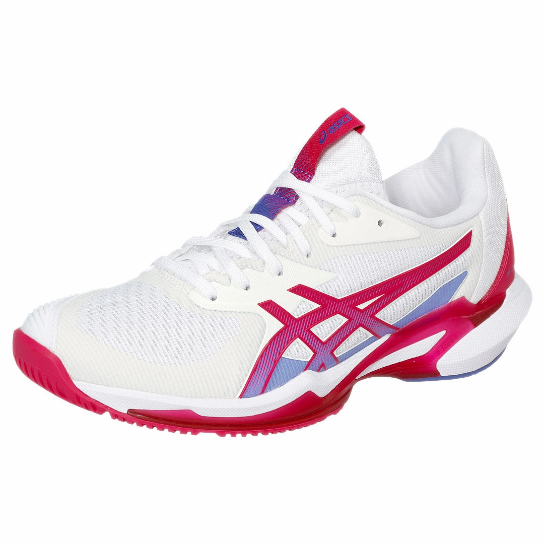 Torrid Tennis Shoes Asics Women's Solution Speed FF 3 - White/Bright Rose