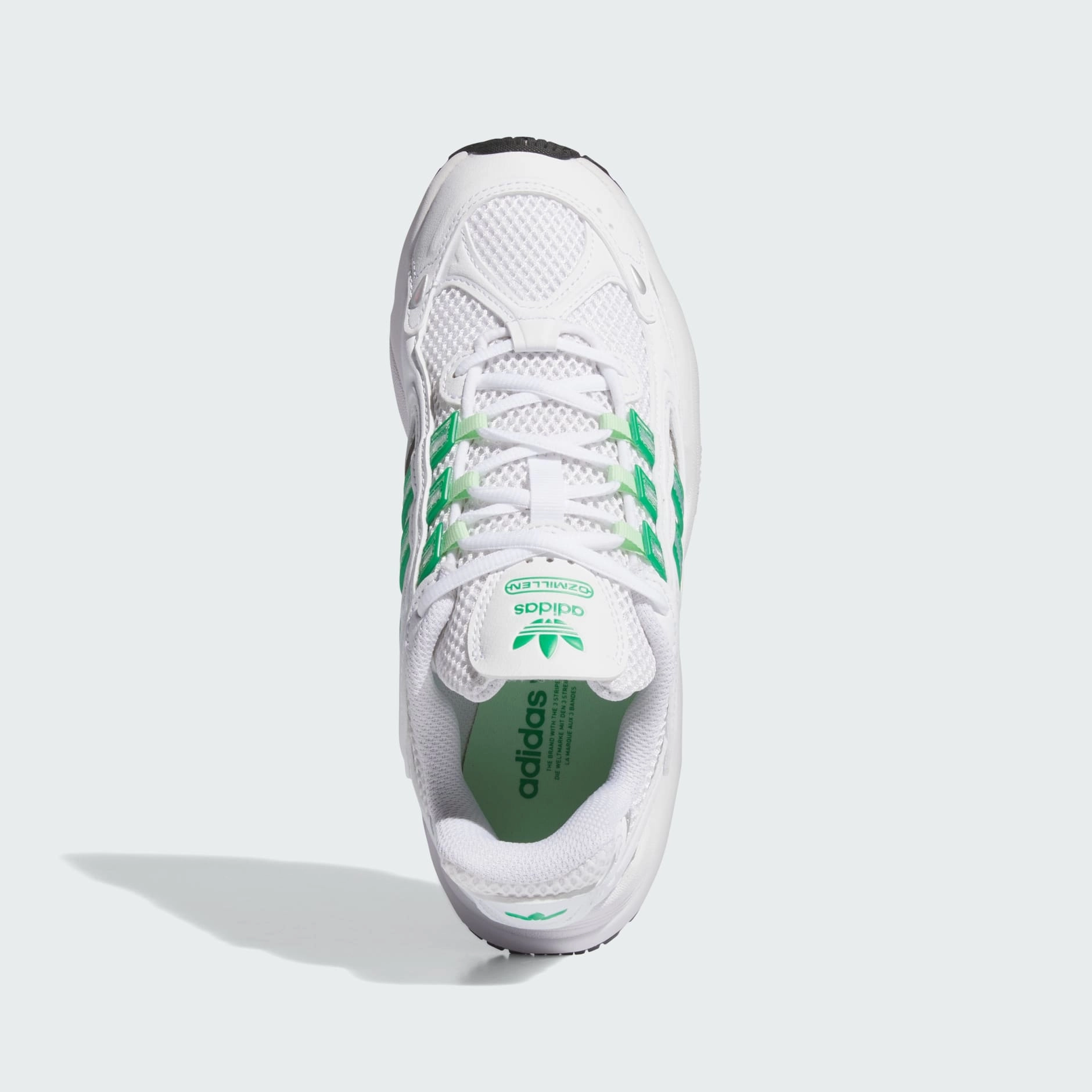 Adidas Barricade Tennis Shoes OZMILLEN SHOES - Ftwr White / Semi Green Spark / Green