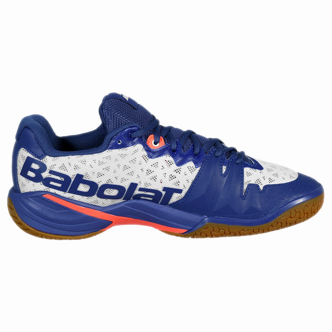 Babolat Men's Shadow 4 - White/Blue Navy Badminton Shoes Malaysia Price